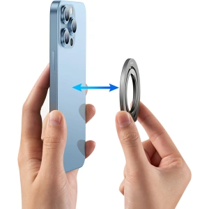 Kup Magnetischer Fingerring Baseus Halo silber - BSU3510 - {ean13} - Sklep Home Screen