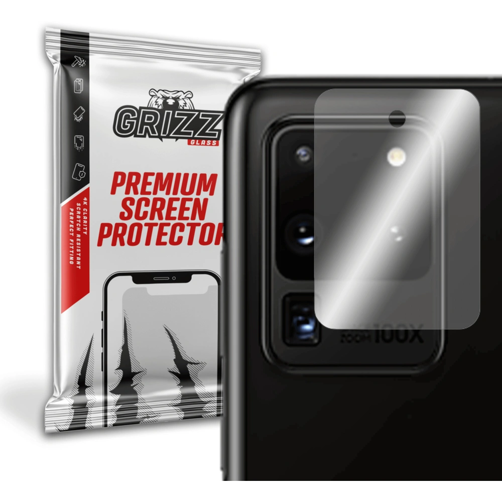 Szkło na aparat GrizzGlass HybridGlass Camera do Samsung Galaxy S20 Ultra