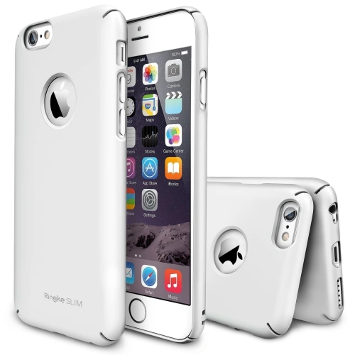 Etui Apple iPhone 6/6s Plus - Ringke Slim Logo Cut-Out - Ecran de Acasă