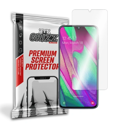 Kup Szkło hybrydowe GrizzGlass HybridGlass do Samsung Galaxy A40 - GRZ846 - {ean13} - Sklep Home Screen