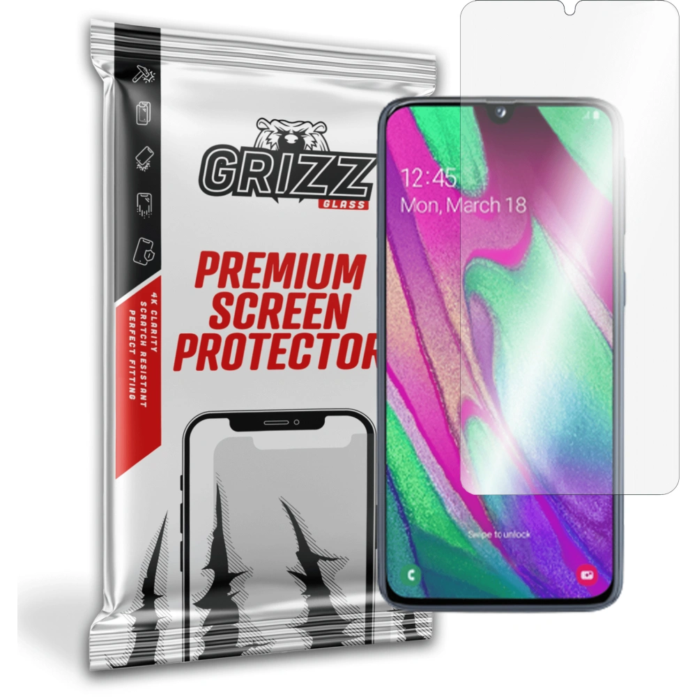 Szkło hybrydowe GrizzGlass HybridGlass do Samsung Galaxy A40