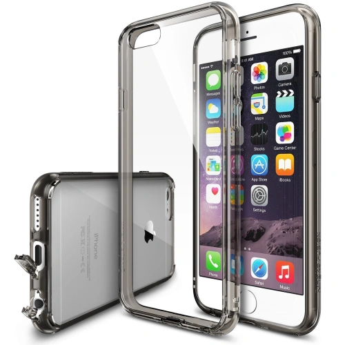 Kup Etui Ringke Fusion iPhone 6/6s Plus Smoke Black - RGK962SM - {ean13} - Sklep Home Screen