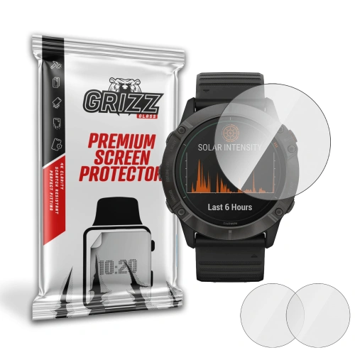 Kup Hybriertes Glas GrizzGlass HybridGlass für Garmin Fenix 6x / 6x Pro - GRZ906 - {ean13} - Sklep Home Screen