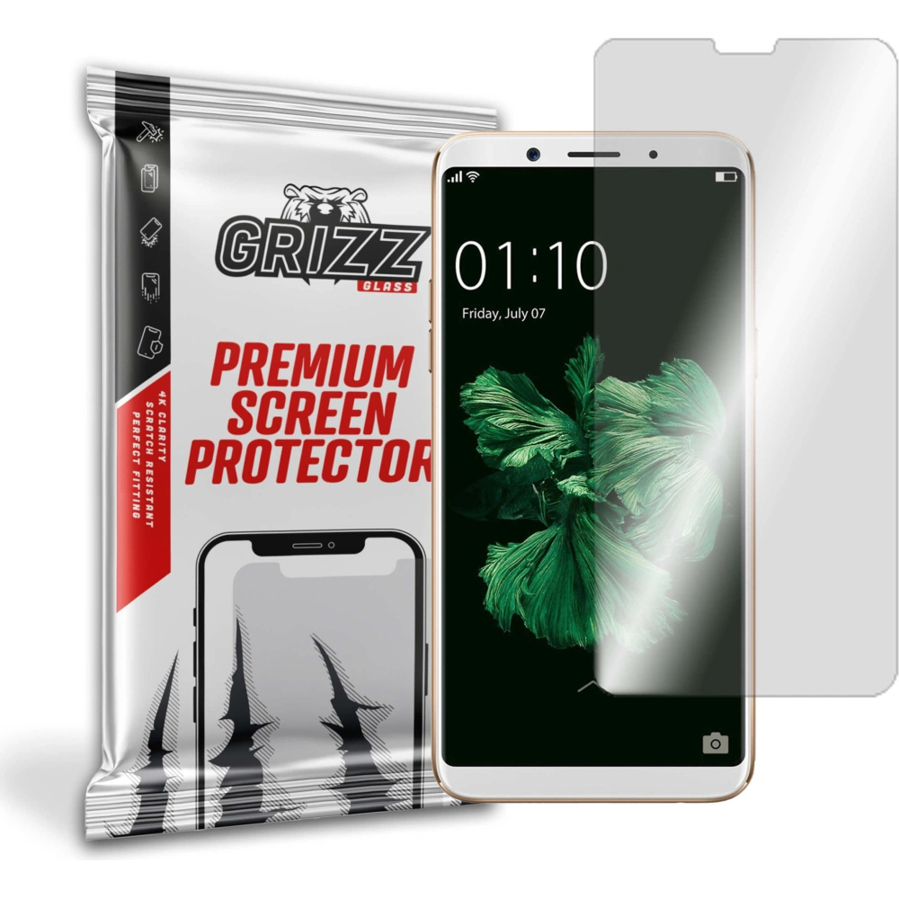 Szkło hybrydowe GrizzGlass HybridGlass do Oppo F5