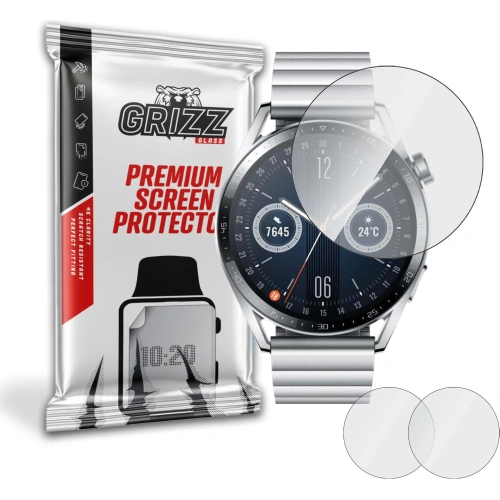 Kup Hybriertes Glas GrizzGlass HybridGlass für die Huawei Watch GT 3 46 mm - GRZ963 - {ean13} - Sklep Home Screen