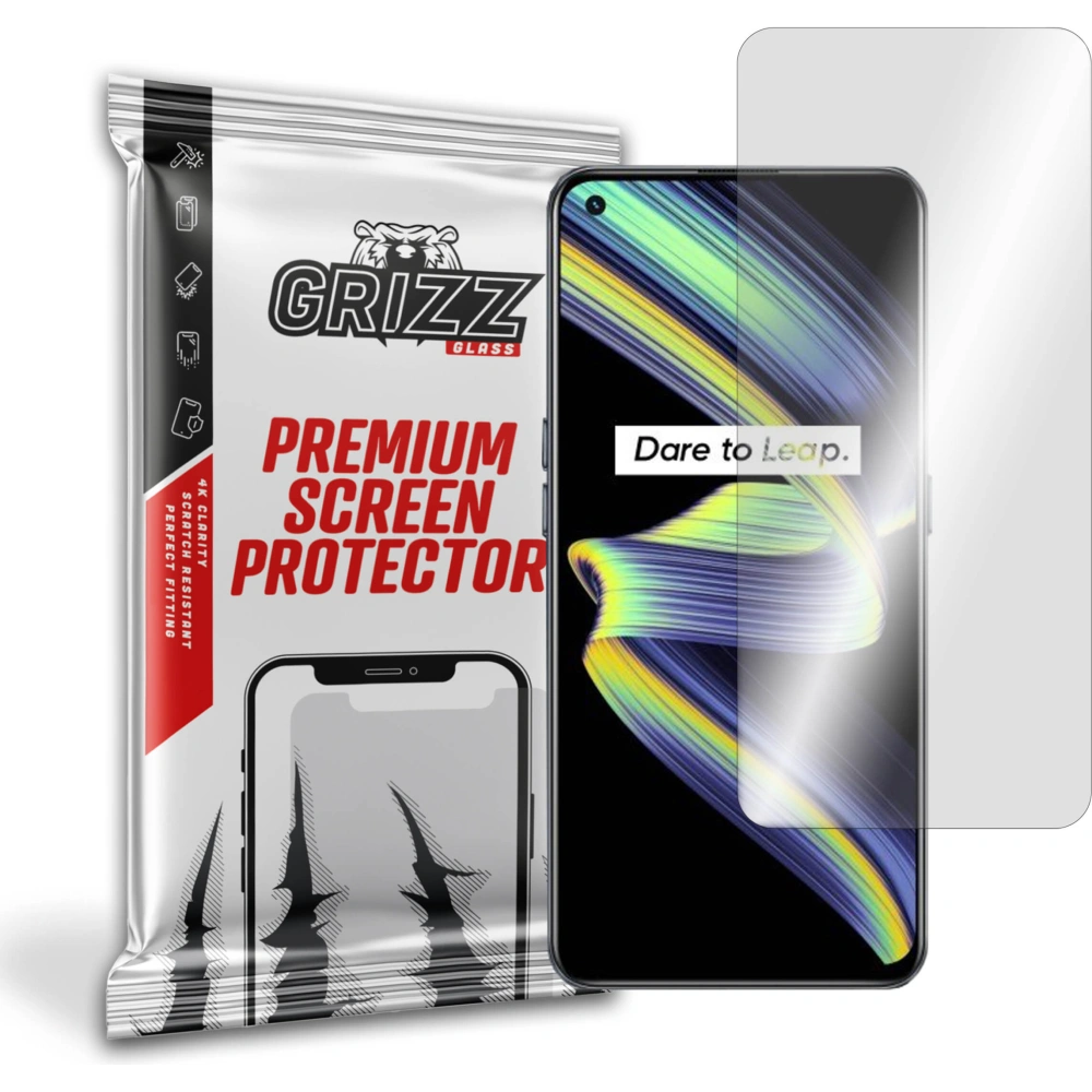 Szkło hybrydowe GrizzGlass HybridGlass do Realme X7 Max 5G