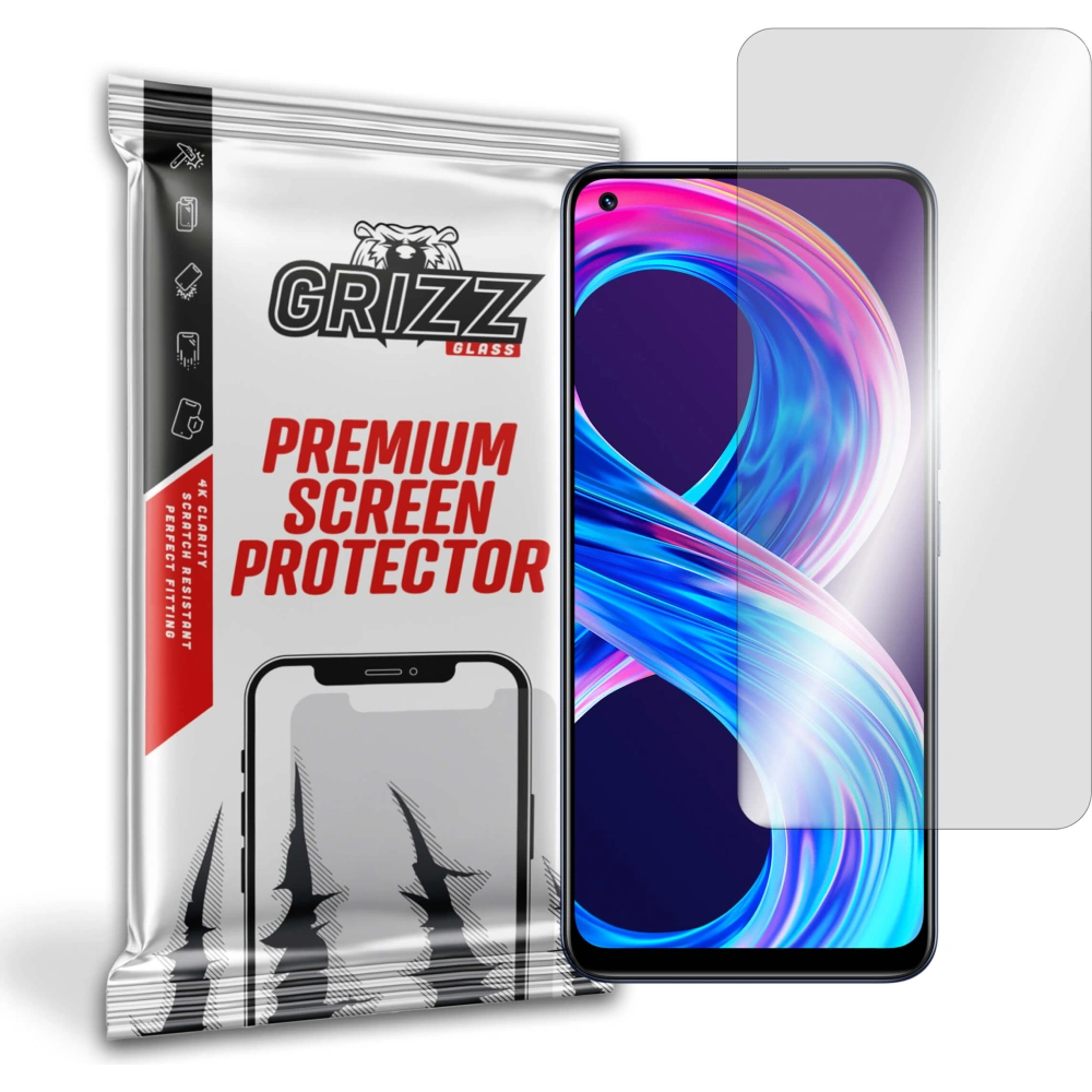 Szkło hybrydowe GrizzGlass HybridGlass do Realme 8 5G