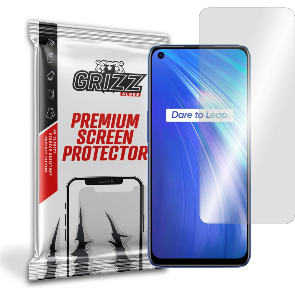 Szkło hybrydowe GrizzGlass HybridGlass do Realme 6