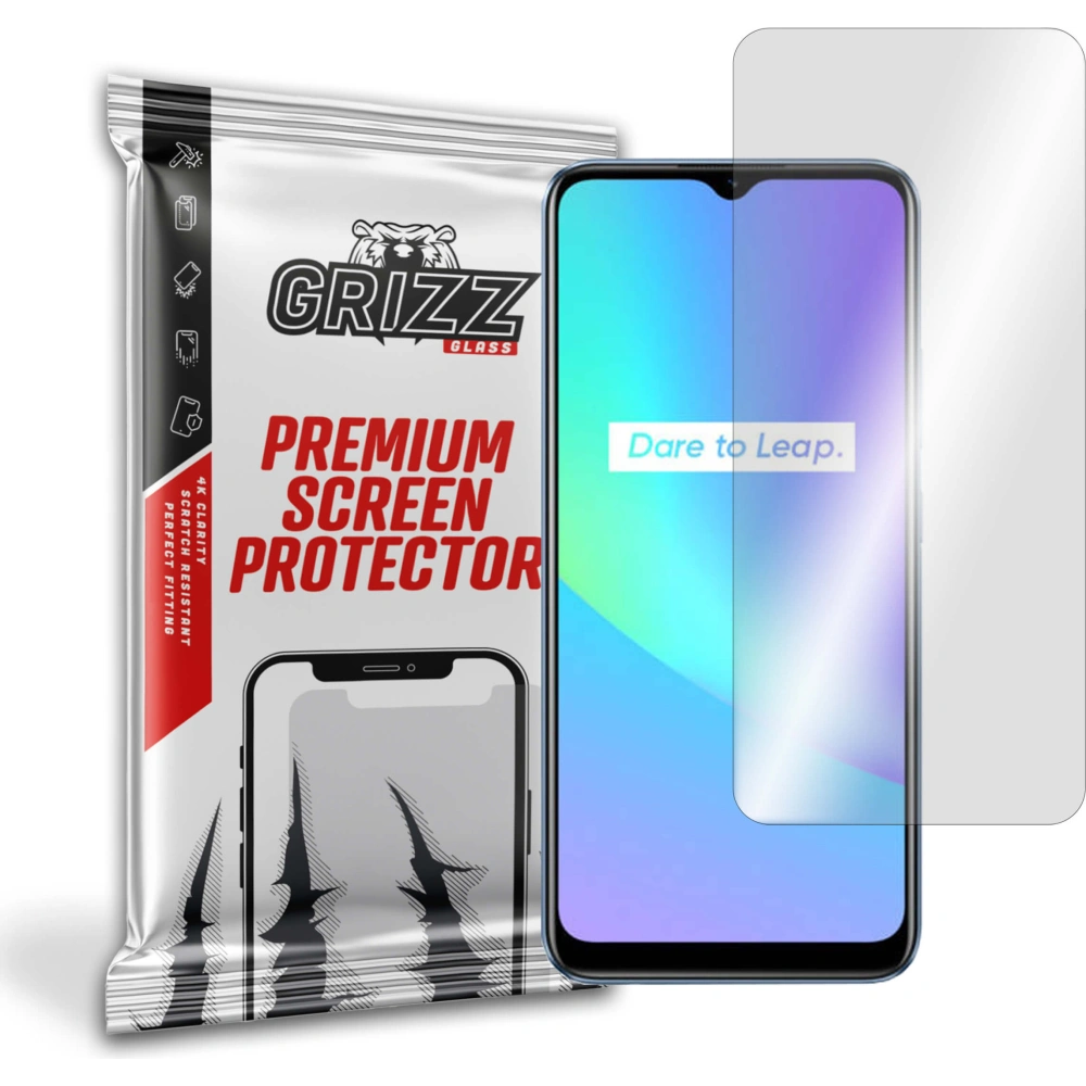 Szkło hybrydowe GrizzGlass HybridGlass do Realme C25s
