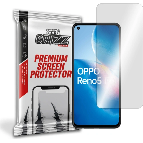 Kup Hybriertes Glas GrizzGlass HybridGlass für Oppo Reno 5A 5G - GRZ991 - {ean13} - Sklep Home Screen