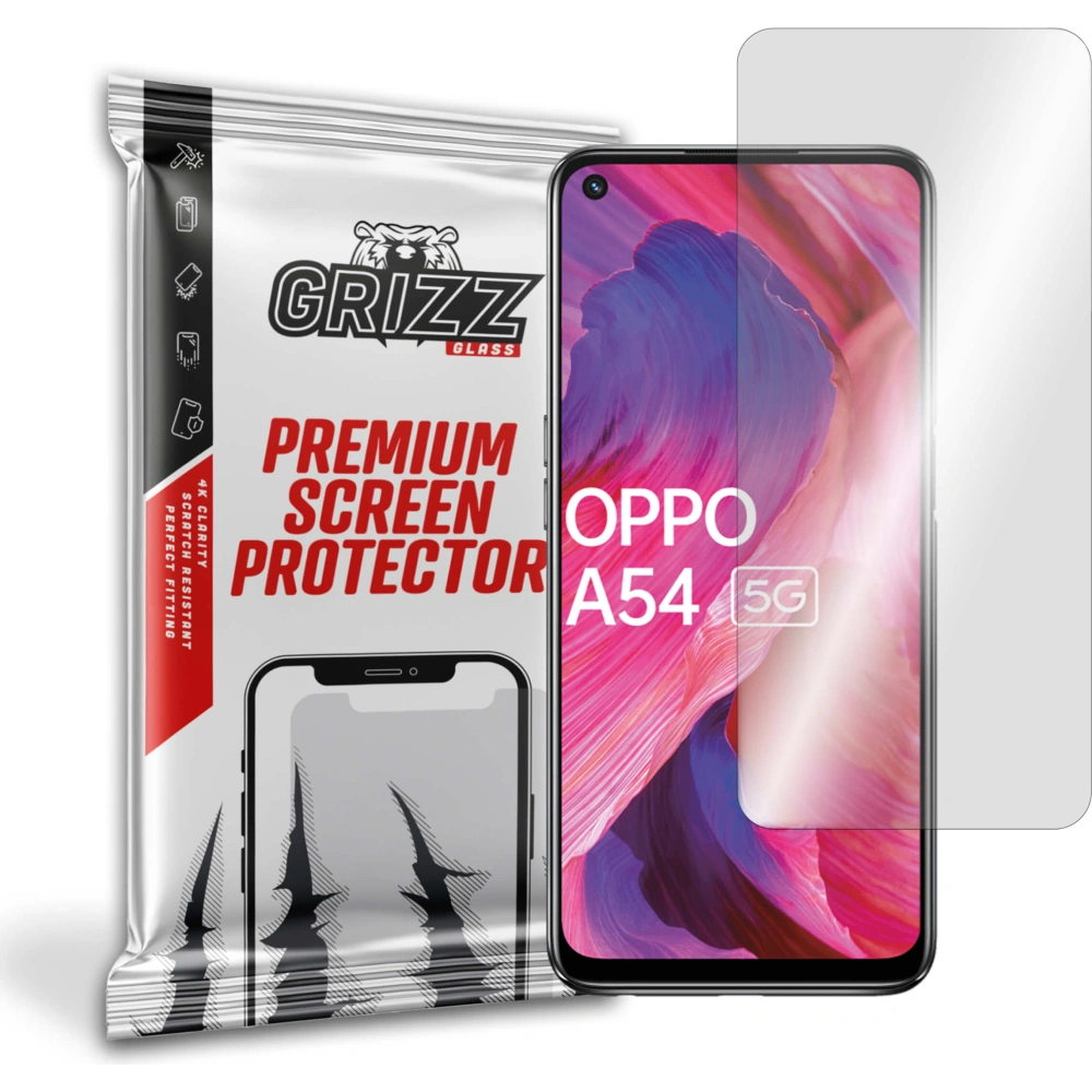 Szkło hybrydowe GrizzGlass HybridGlass do Oppo A54 4G