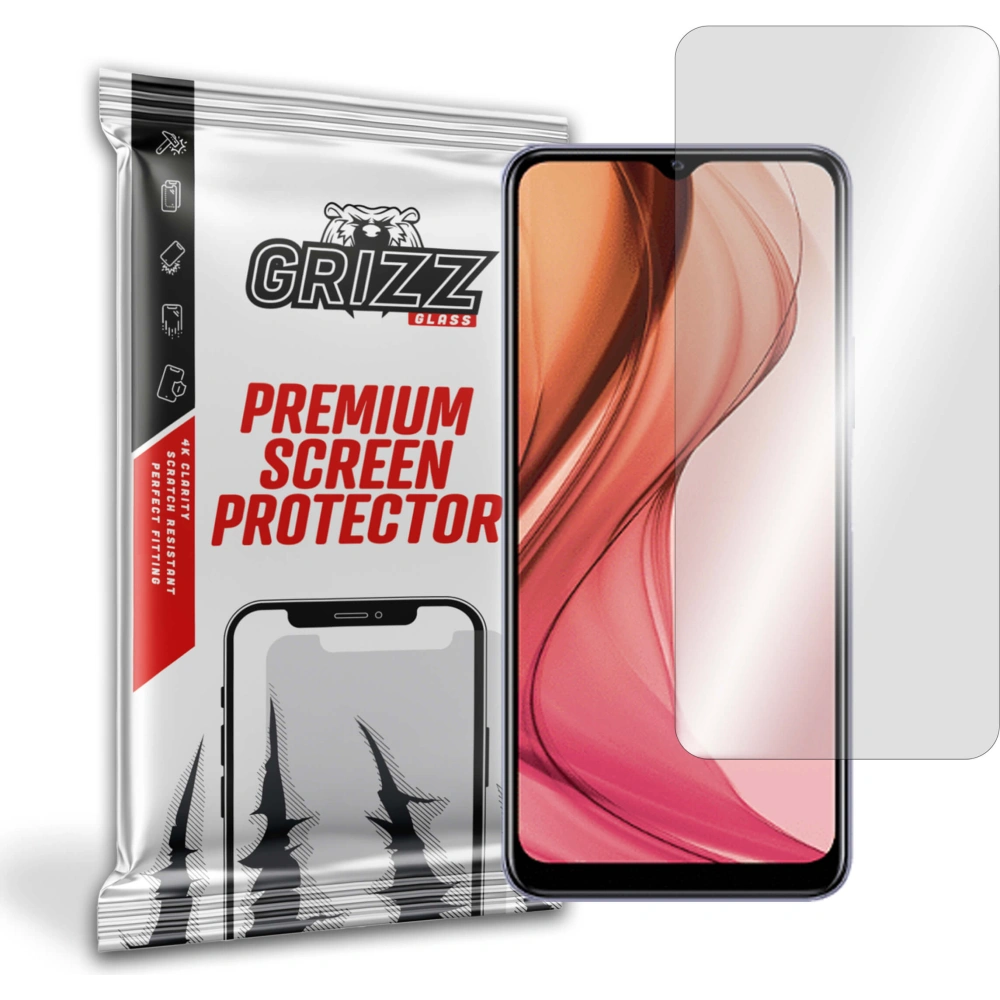 Szkło hybrydowe GrizzGlass HybridGlass do Vivo Y30 2021