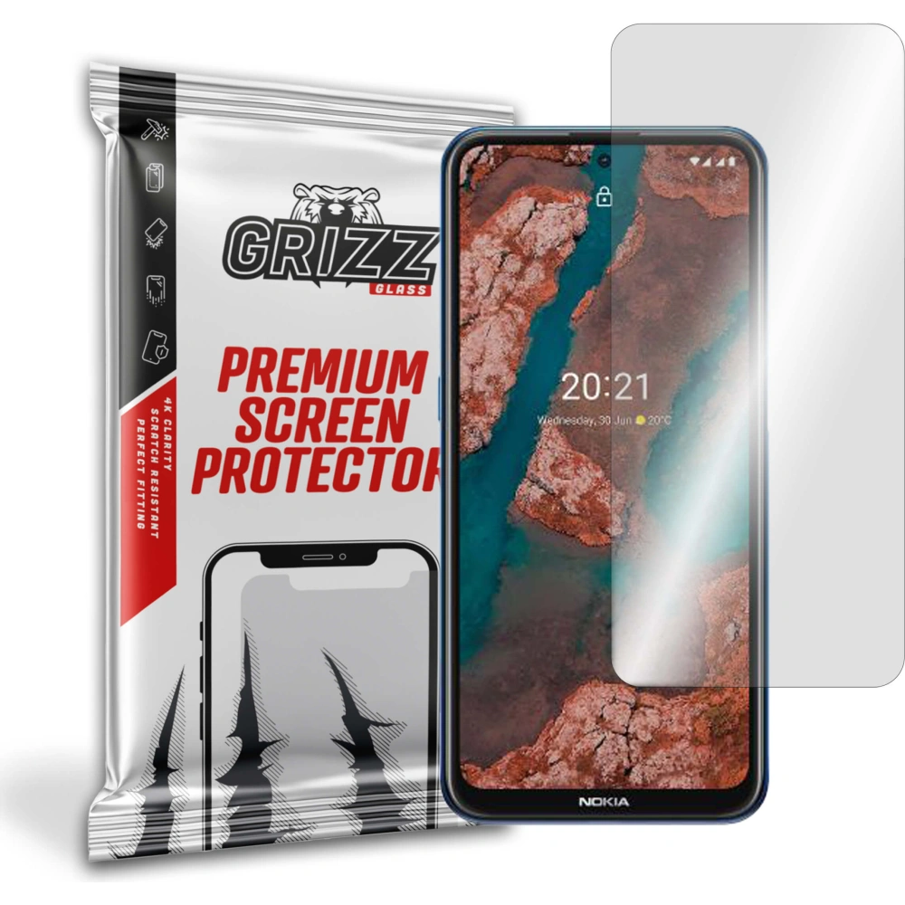 Szkło hybrydowe GrizzGlass HybridGlass do Nokia X20 5G