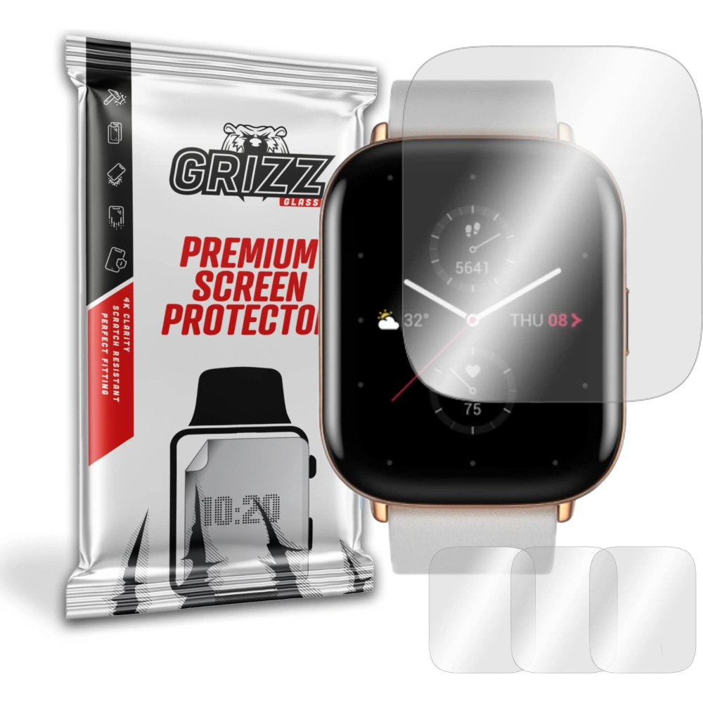 Folia hydrożelowa GrizzGlass Hydrofilm do Amazfit ZEPP E Square