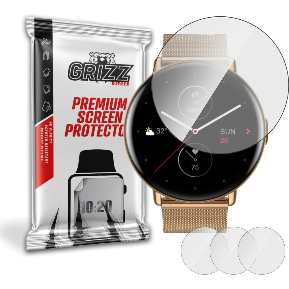 Folia hydrożelowa GrizzGlass Hydrofilm do Amazfit ZEPP E Circle