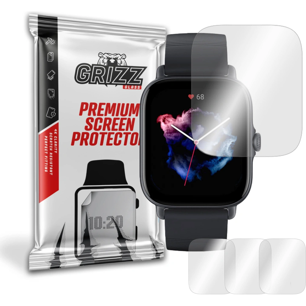 Folia hydrożelowa GrizzGlass Hydrofilm do Amazfit GTS 3