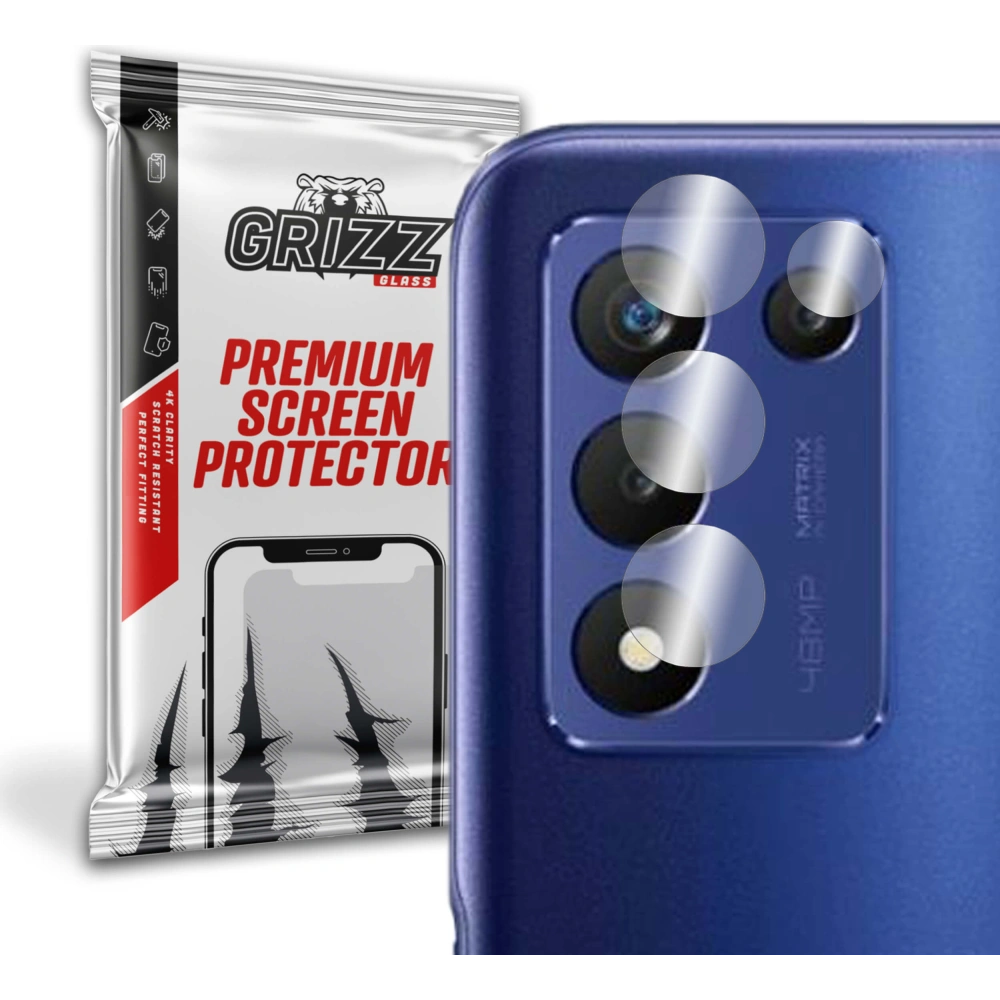 Szkło na aparat GrizzGlass HybridGlass Camera do Realme Q3s 5G
