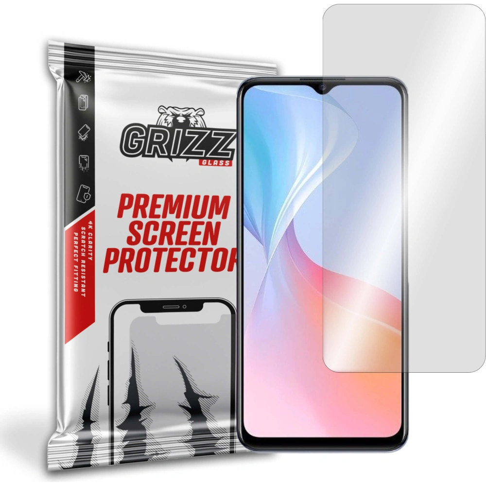 Szkło hybrydowe GrizzGlass HybridGlass do Vivo T1x 5G