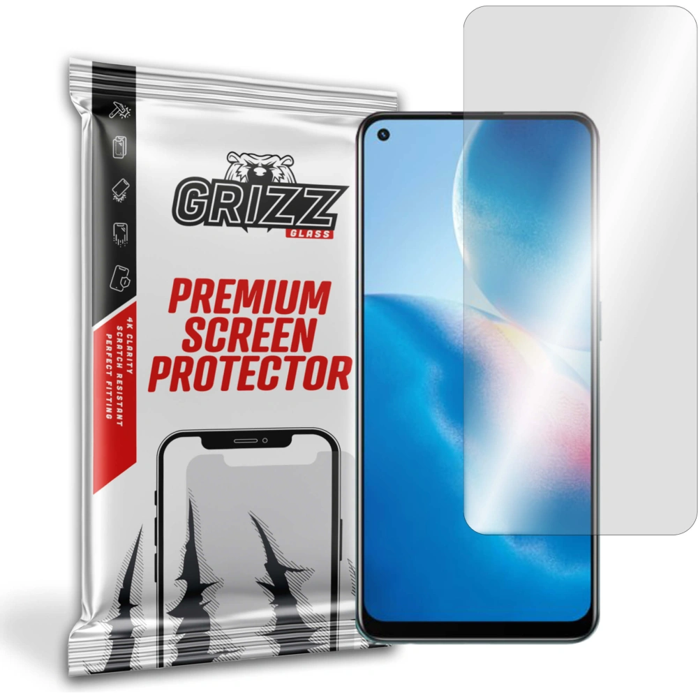Szkło hybrydowe GrizzGlass HybridGlass do Oppo Reno 5 Lite