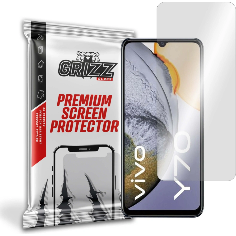 Szkło hybrydowe GrizzGlass HybridGlass do Vivo Y70