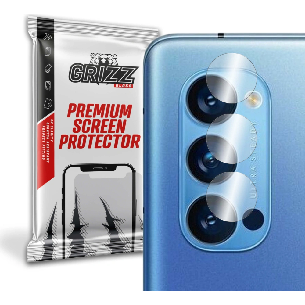 Szkło na aparat GrizzGlass HybridGlass Camera do Oppo Reno 4 Pro 5G