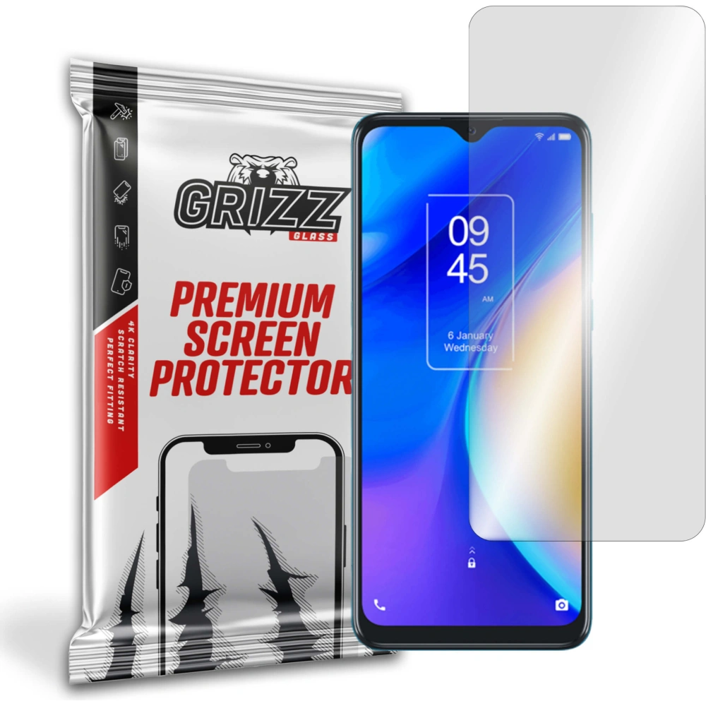 Szkło hybrydowe GrizzGlass HybridGlass do TCL 20 SE