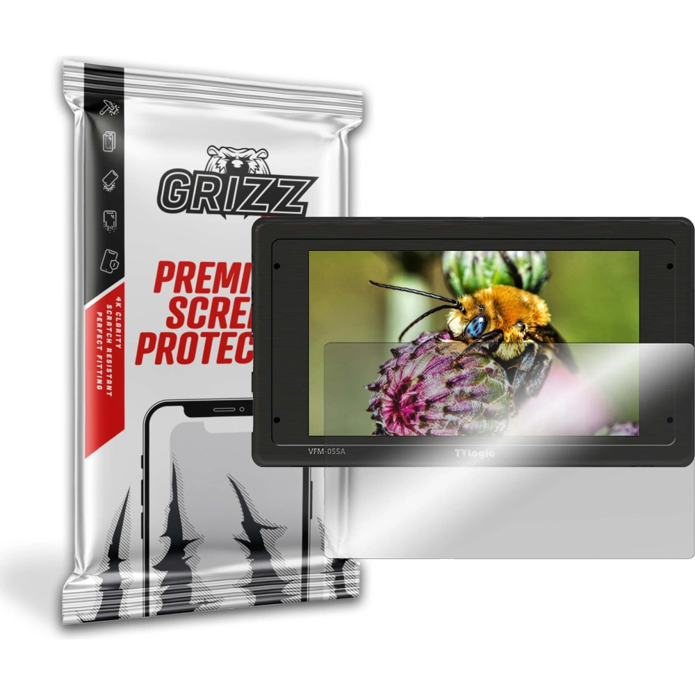 Szkło hybrydowe GrizzGlass HybridGlass do TVLogic VFM-055A