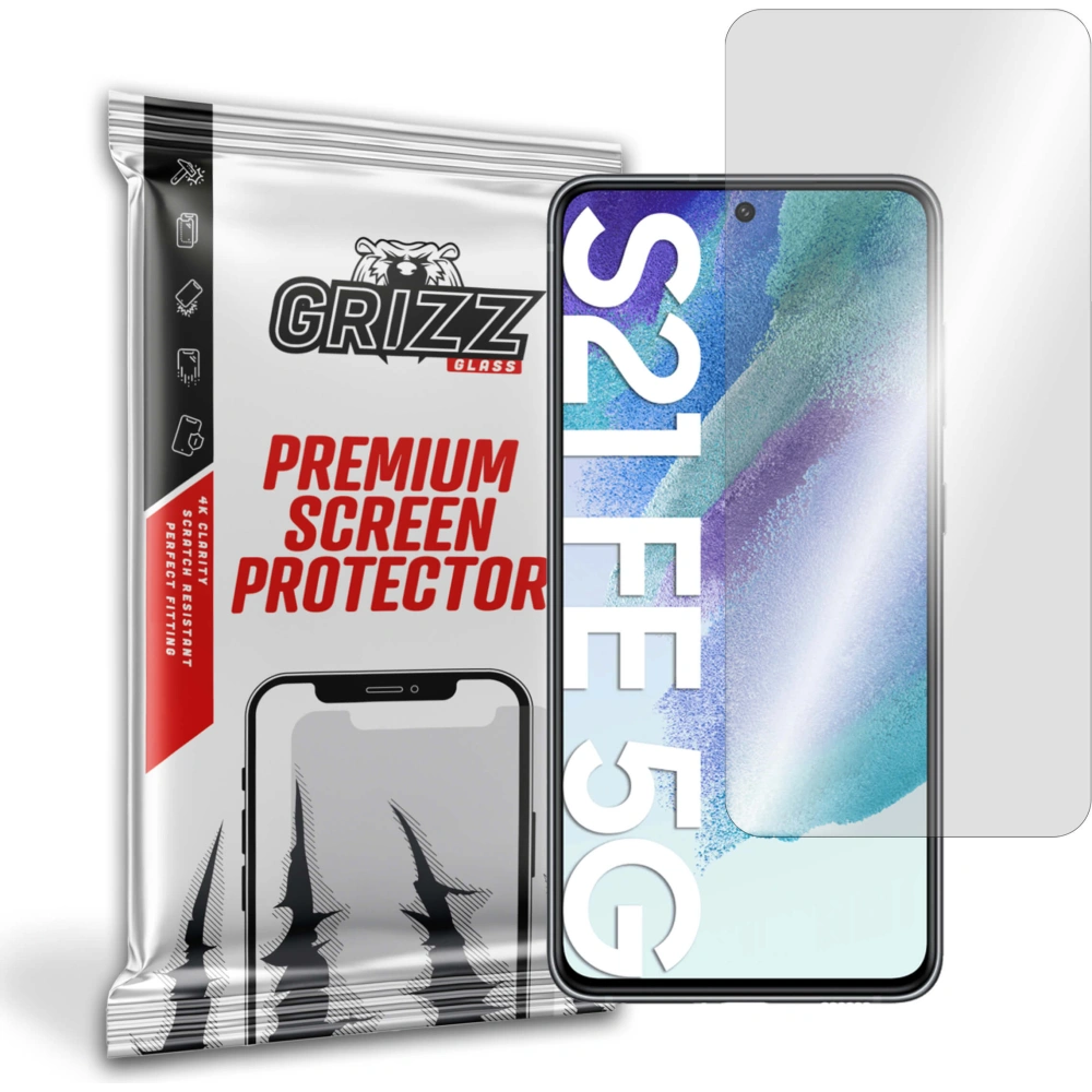 Szkło hybrydowe GrizzGlass HybridGlass do Samsung Galaxy S21 FE 5G