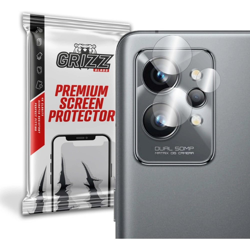 Szkło na aparat GrizzGlass HybridGlass Camera do Realme GT 2 Pro 5G