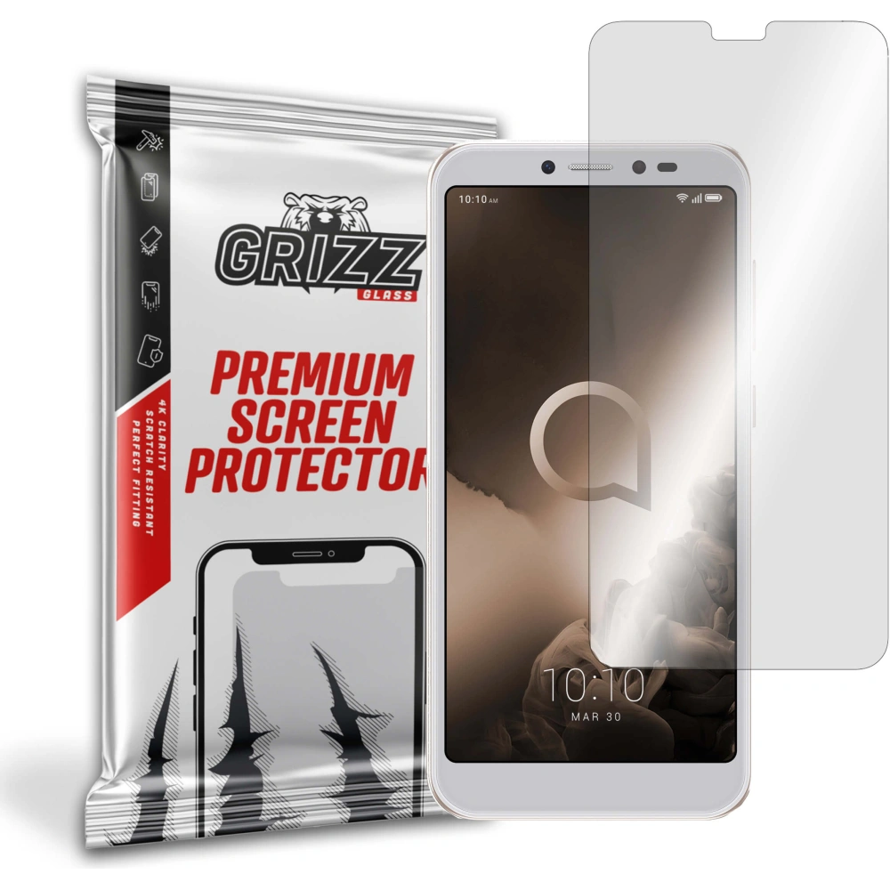 Szkło hybrydowe GrizzGlass HybridGlass do Alcatel 1S 2019