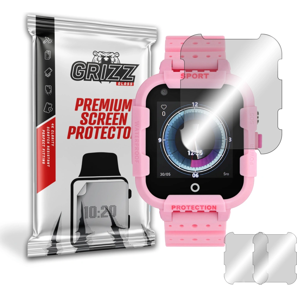 Szkło hybrydowe GrizzGlass HybridGlass do Garett Kids Star 4G RT