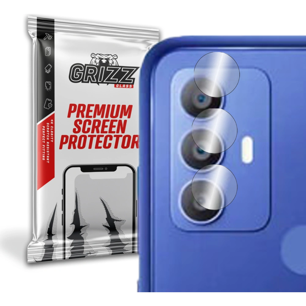 Szkło na aparat GrizzGlass HybridGlass Camera do TCL 305 Dual Sim
