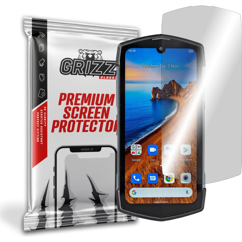 Szkło hybrydowe GrizzGlass HybridGlass do Unihertz TickTock