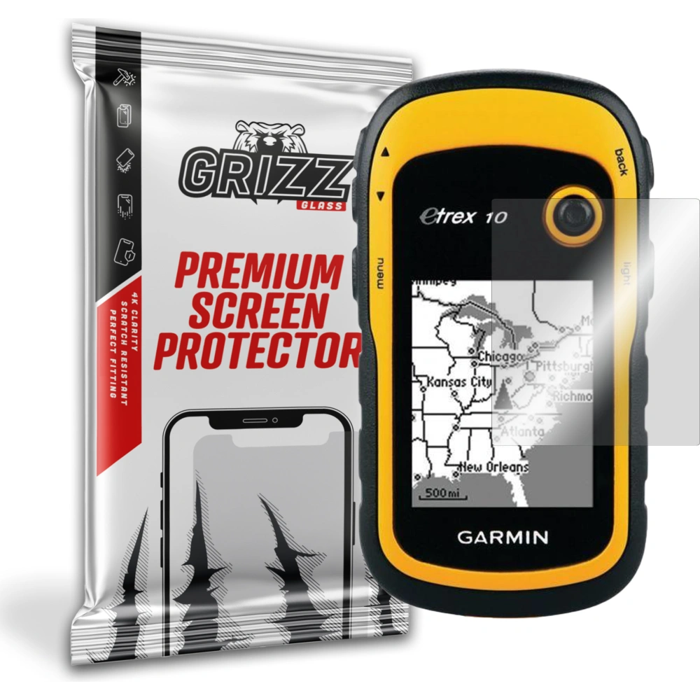 Szkło hybrydowe GrizzGlass HybridGlass do Garmin eTrex 10