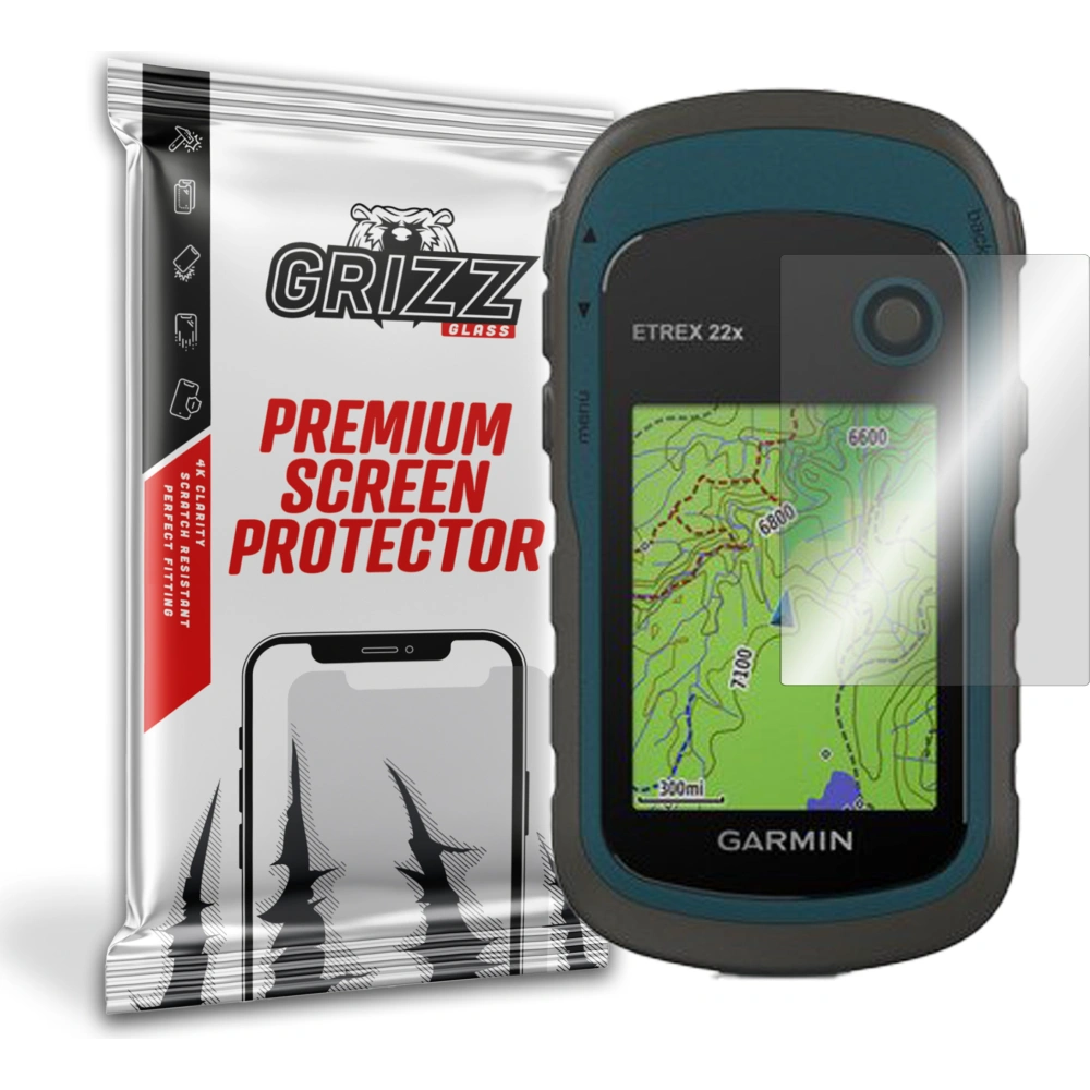Szkło hybrydowe GrizzGlass HybridGlass do Garmin eTrex 22x