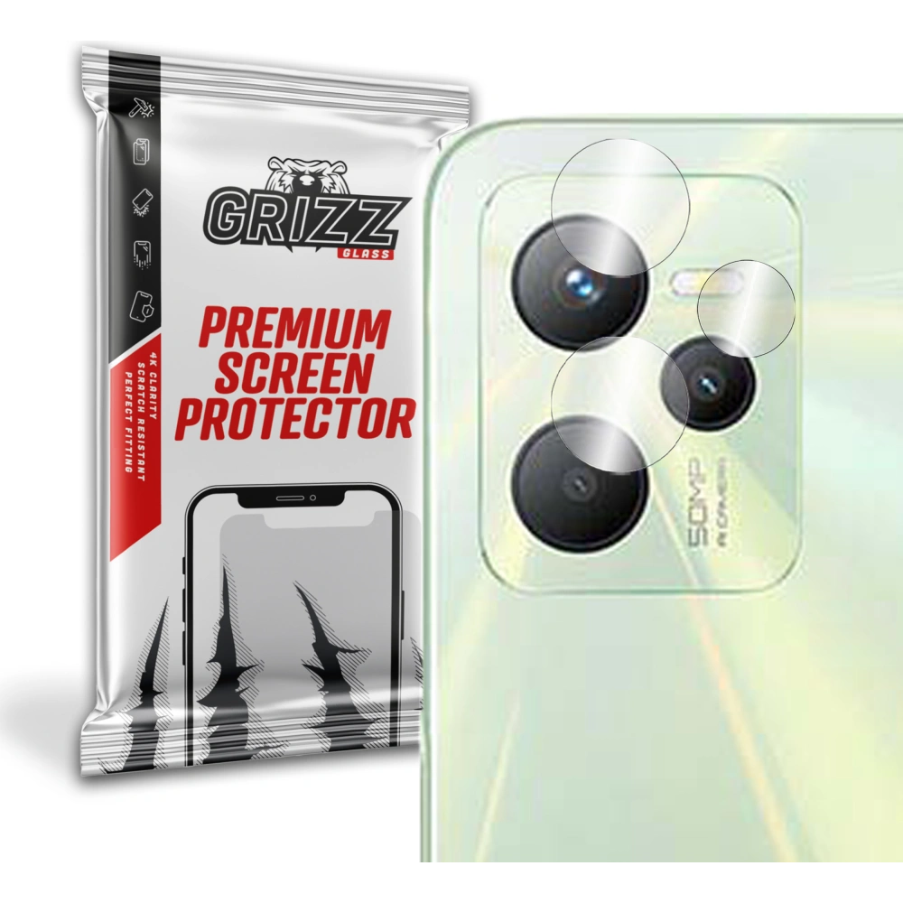 Szkło na aparat GrizzGlass HybridGlass Camera do Realme C35