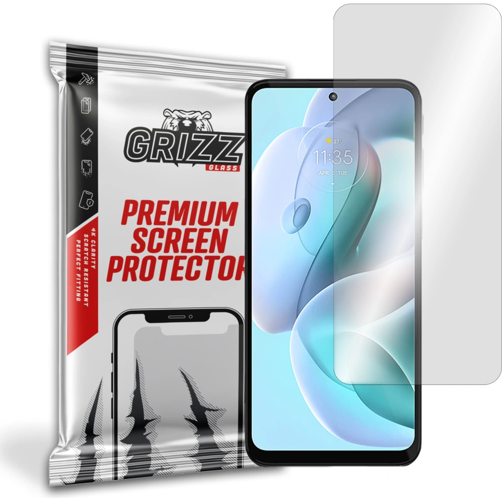 Szkło hybrydowe GrizzGlass HybridGlass do Motorola Moto G41