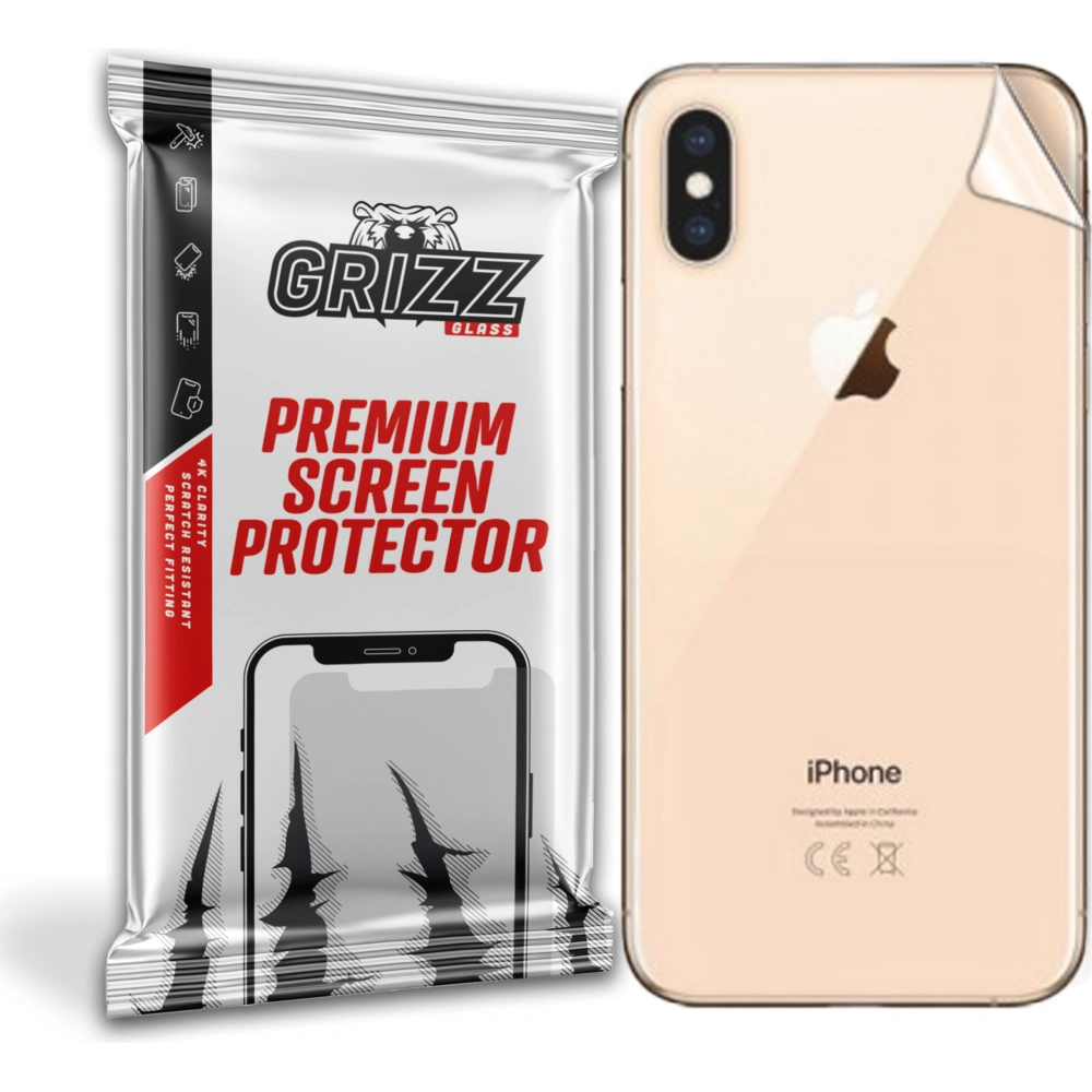 Folia na tył GrizzGlass UltraSkin do Apple iPhone Xs Max