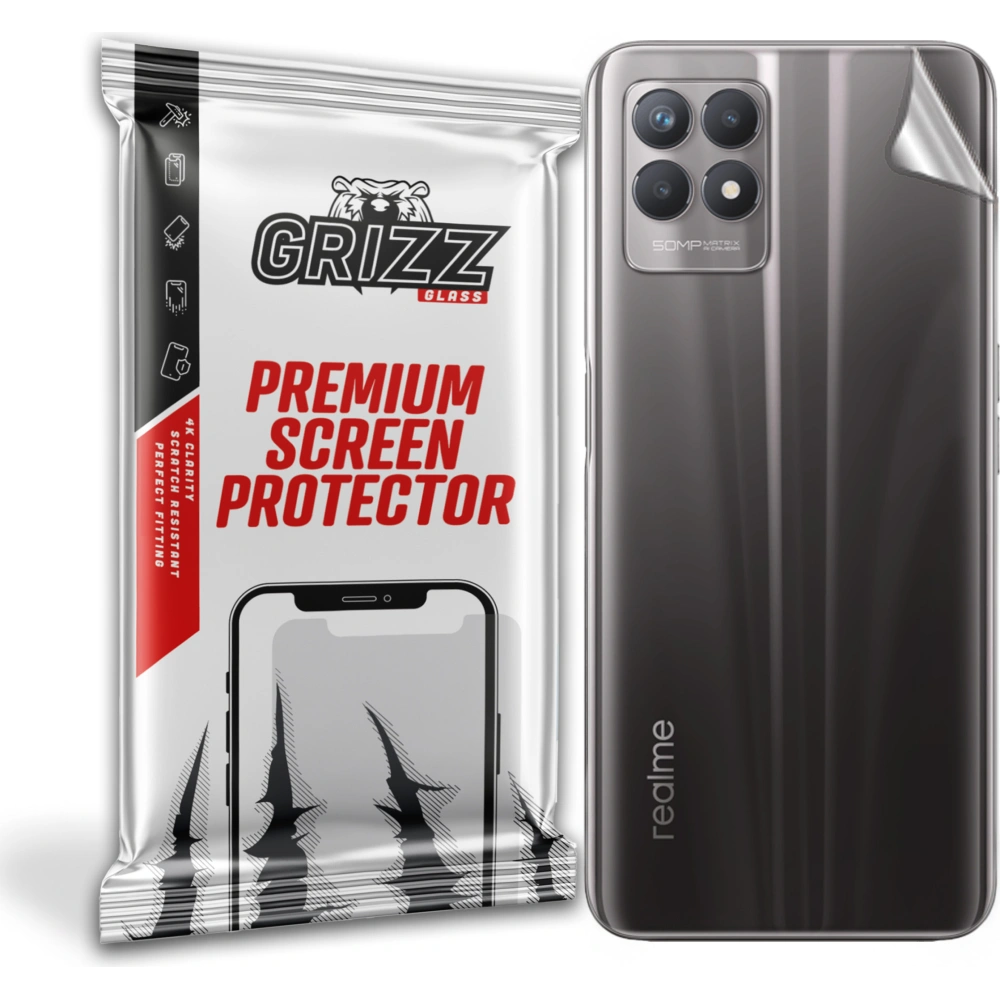 Folia na tył GrizzGlass UltraSkin do Realme 8i