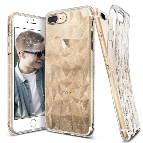 Kup Etui Ringke Air Prism Glitter iPhone 8 Plus/7 Plus Čiré - RGK447CL - {ean13} - Sklep Home Screen