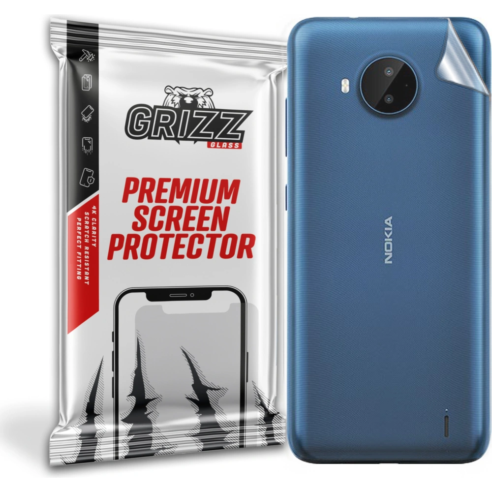 Folia na tył GrizzGlass SatinSkin do Nokia C20 Plus