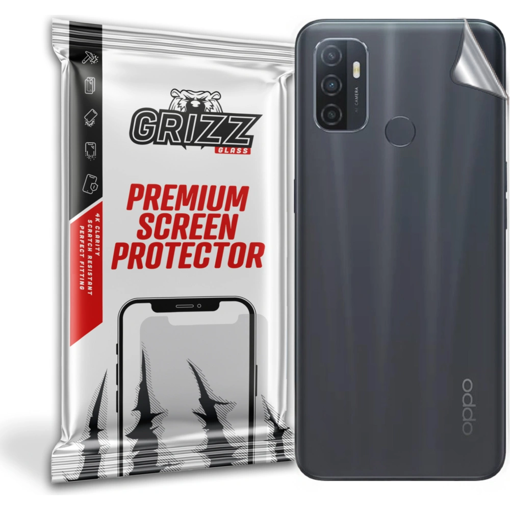Folia na tył GrizzGlass SatinSkin do Oppo A11s