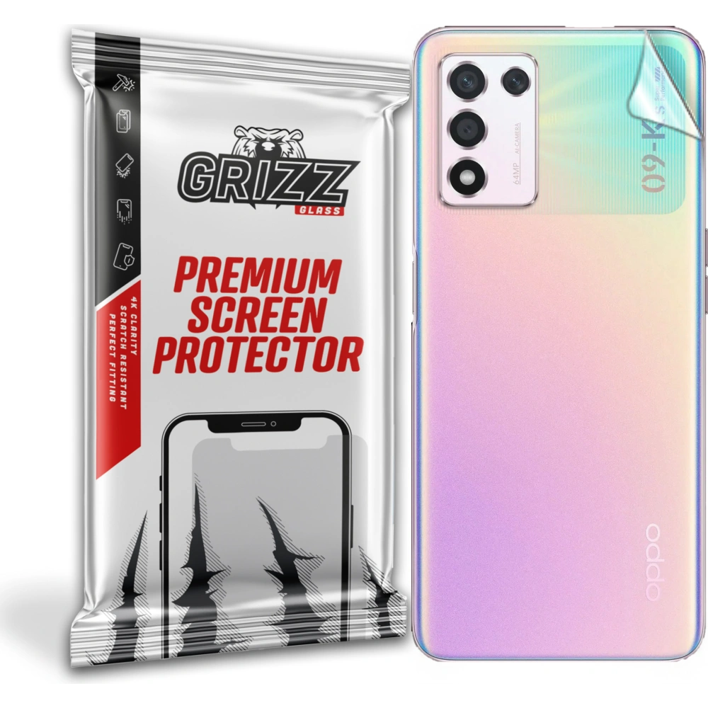 Folia na tył GrizzGlass SatinSkin do Oppo K9s