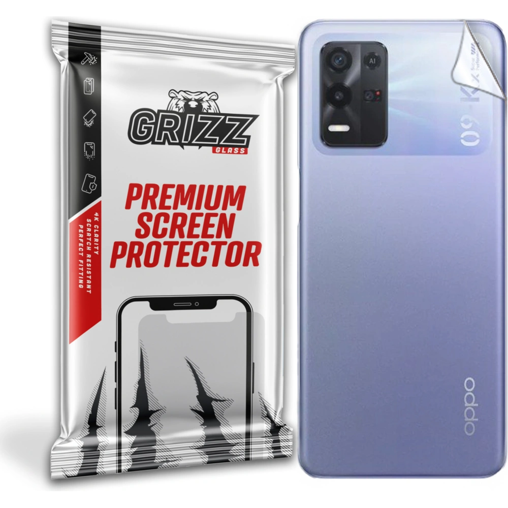 Folia na tył GrizzGlass SatinSkin do Oppo K9x