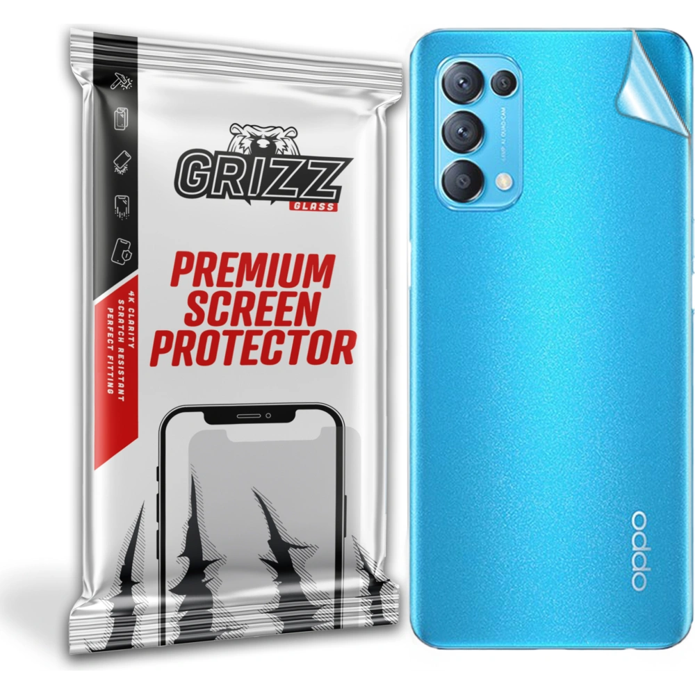 Folia na tył GrizzGlass SatinSkin do Oppo Reno 5 5G