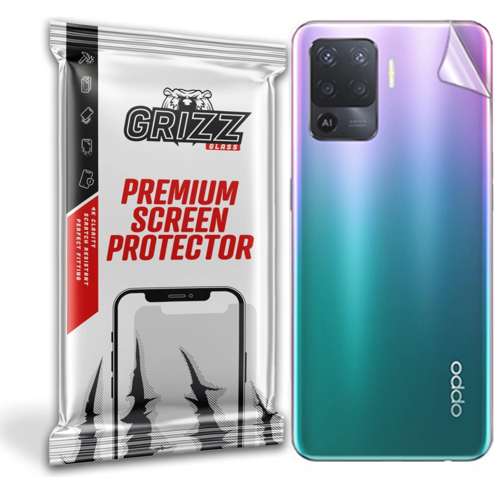 Folia na tył GrizzGlass SatinSkin do Oppo Reno 5 F