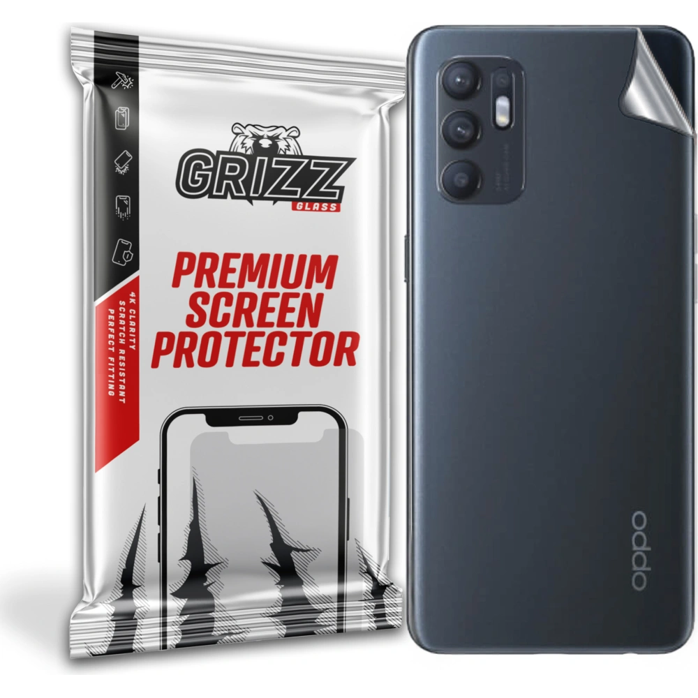 Folia na tył GrizzGlass SatinSkin do Oppo Reno 6