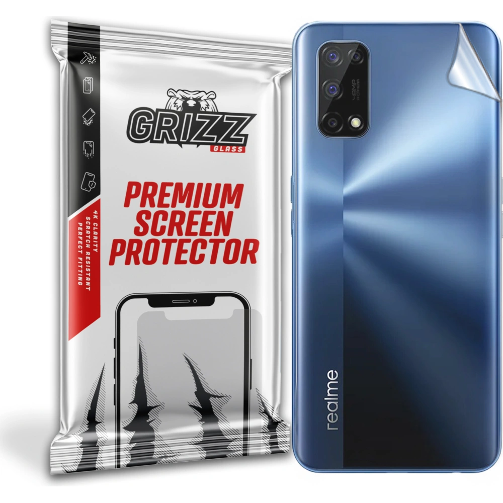 Folia na tył GrizzGlass SatinSkin do Realme 7