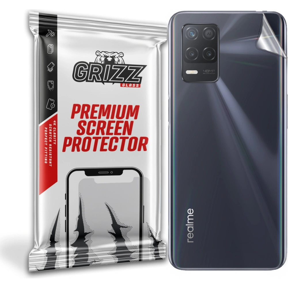 Folia na tył GrizzGlass SatinSkin do Realme 8 4G
