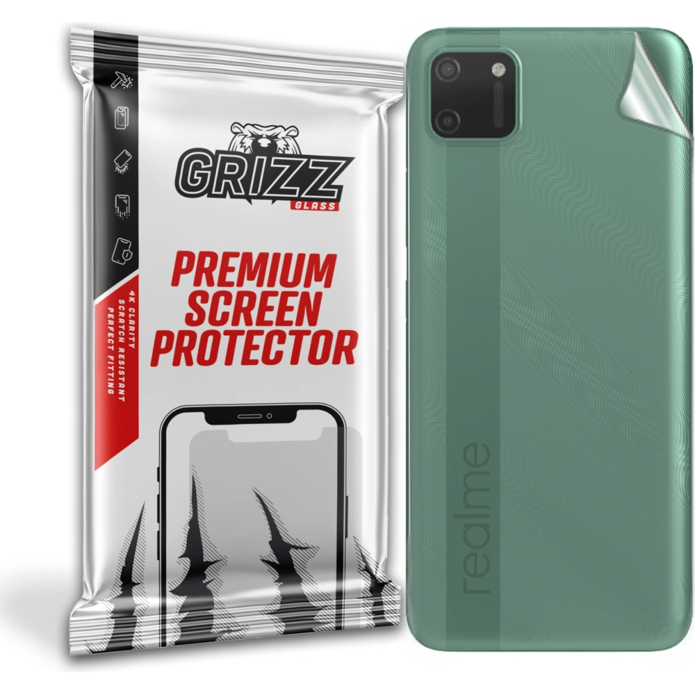 Folia na tył GrizzGlass SatinSkin do Realme C11